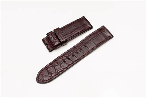 Two 26mm Alligator Straps by Simona Di Stefano for Panerai